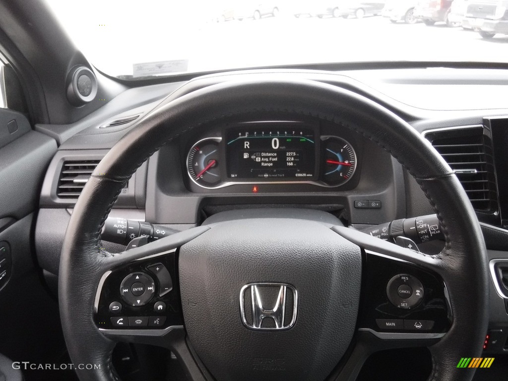 2021 Passport EX-L AWD - Modern Steel Metallic / Gray photo #25
