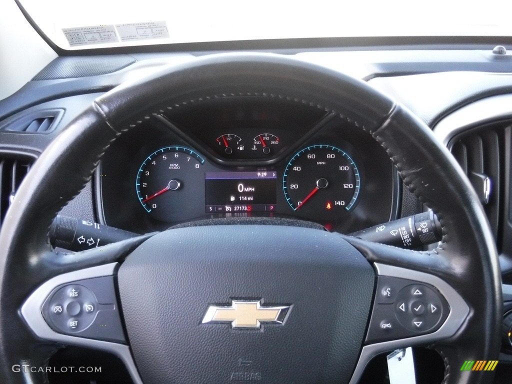 2019 Colorado LT Extended Cab 4x4 - Shadow Gray Metallic / Jet Black photo #29