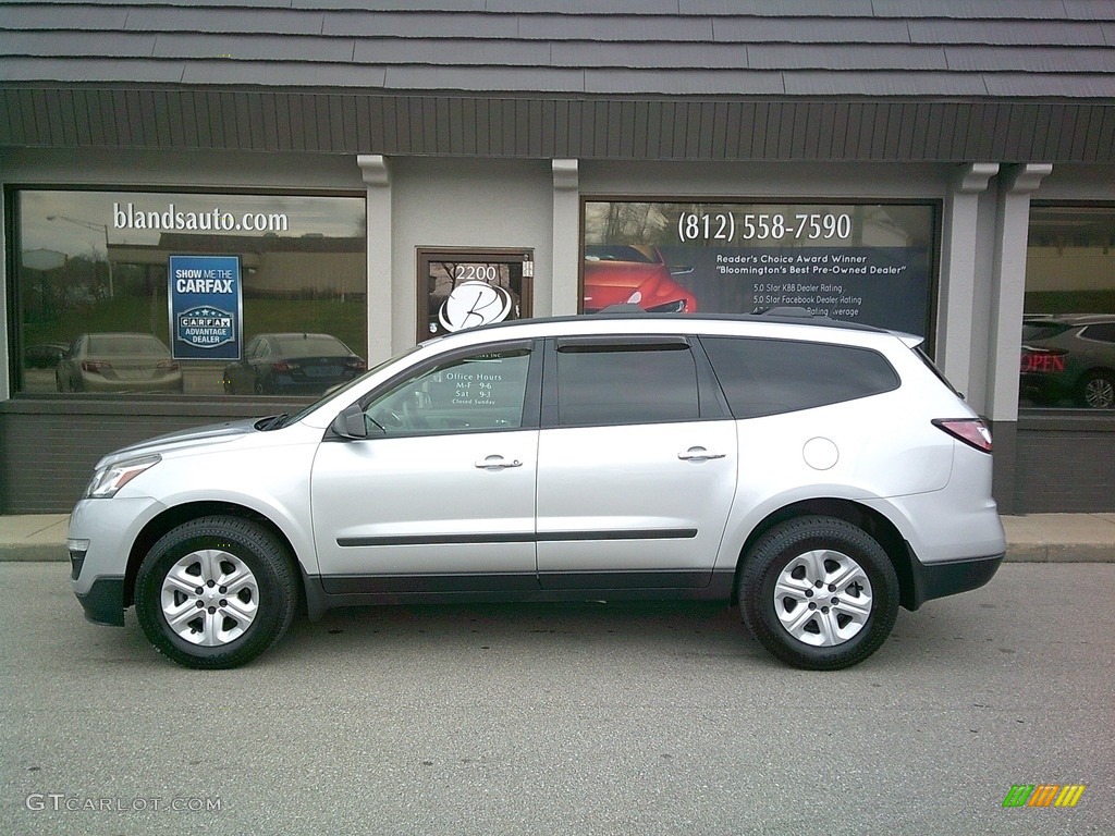 2017 Traverse LS AWD - Silver Ice Metallic / Dark Titanium/Light Titanium photo #42