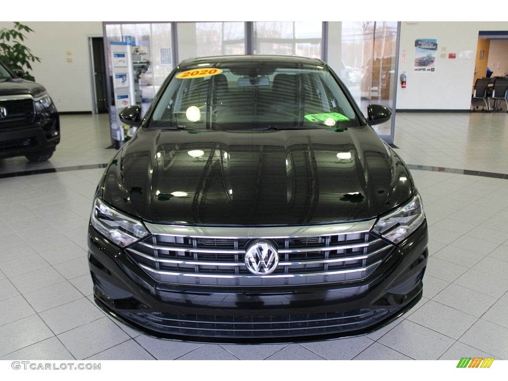 2020 Jetta SE - Black / Titan Black photo #2