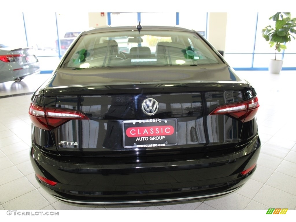 2020 Jetta SE - Black / Titan Black photo #8