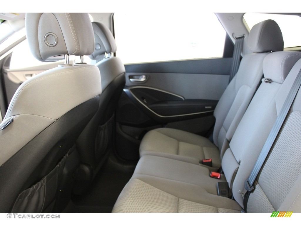 Gray Interior 2016 Hyundai Santa Fe SE AWD Photo #145812847