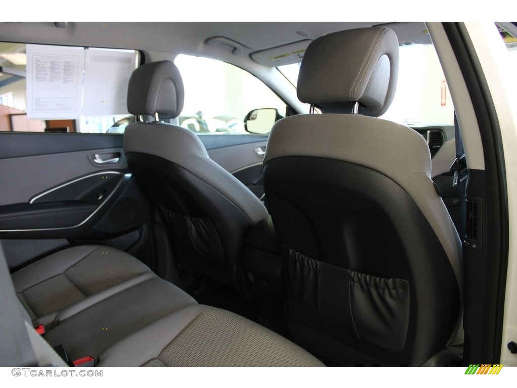 Gray Interior 2016 Hyundai Santa Fe SE AWD Photo #145812874