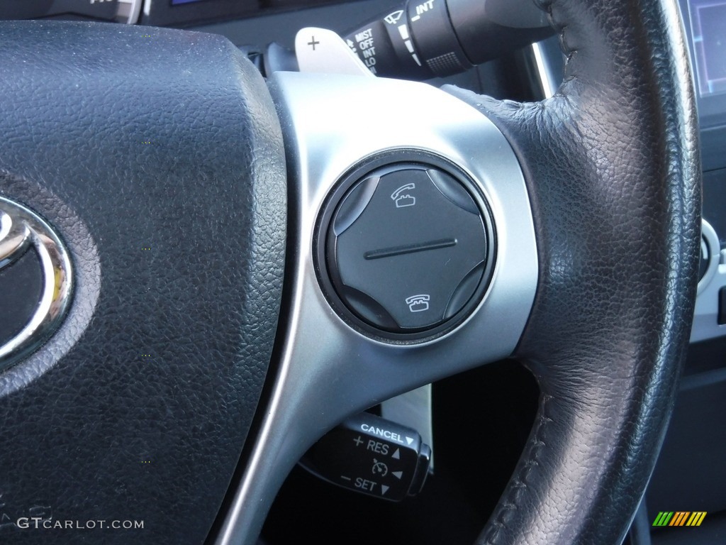 2014 Camry SE - Classic Silver Metallic / Black/Ash photo #8