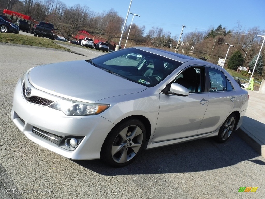 2014 Camry SE - Classic Silver Metallic / Black/Ash photo #10