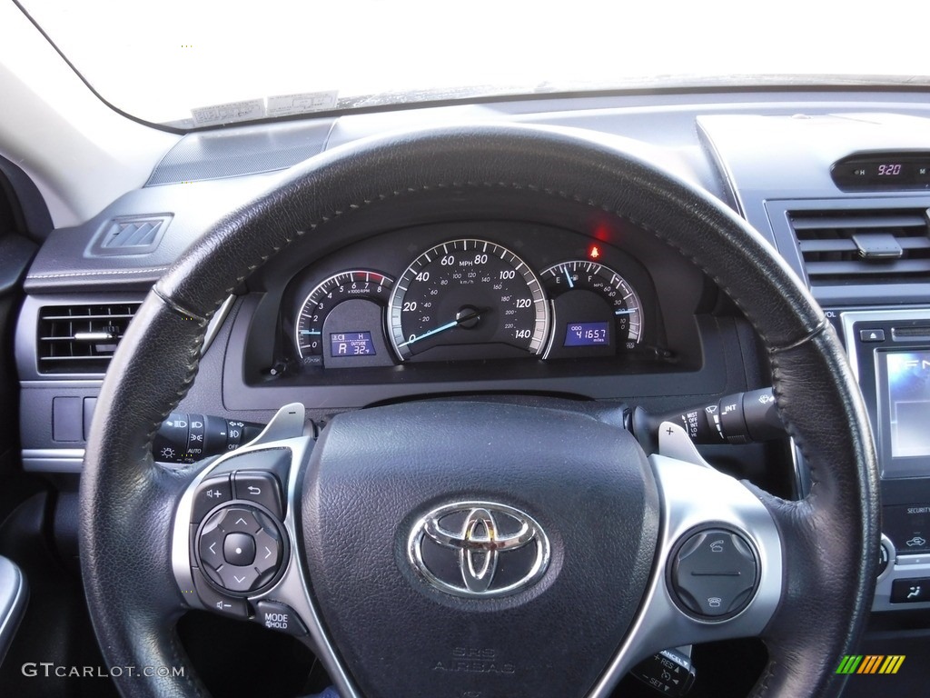 2014 Camry SE - Classic Silver Metallic / Black/Ash photo #24