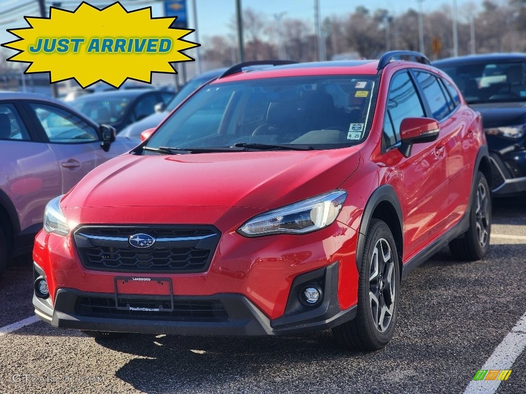 2020 Crosstrek 2.0 Limited - Pure Red / Black photo #1