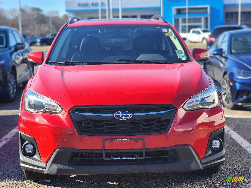 2020 Crosstrek 2.0 Limited - Pure Red / Black photo #2