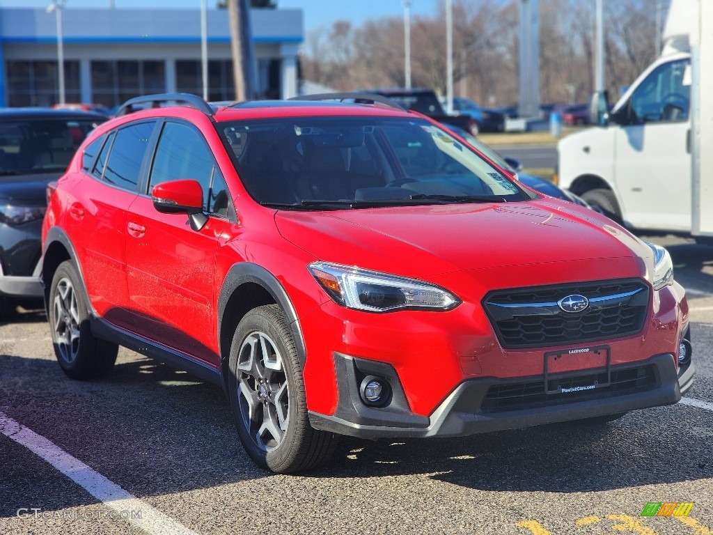 2020 Crosstrek 2.0 Limited - Pure Red / Black photo #3