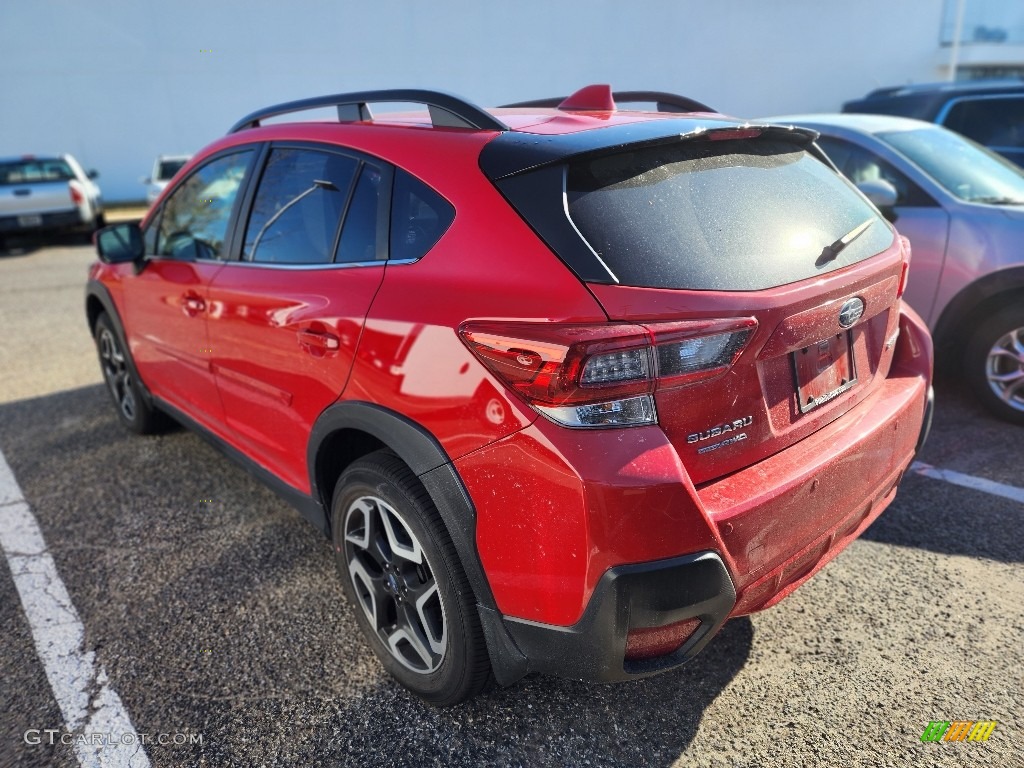 2020 Crosstrek 2.0 Limited - Pure Red / Black photo #6