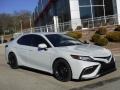 Front 3/4 View of 2023 Camry XSE Hybrid