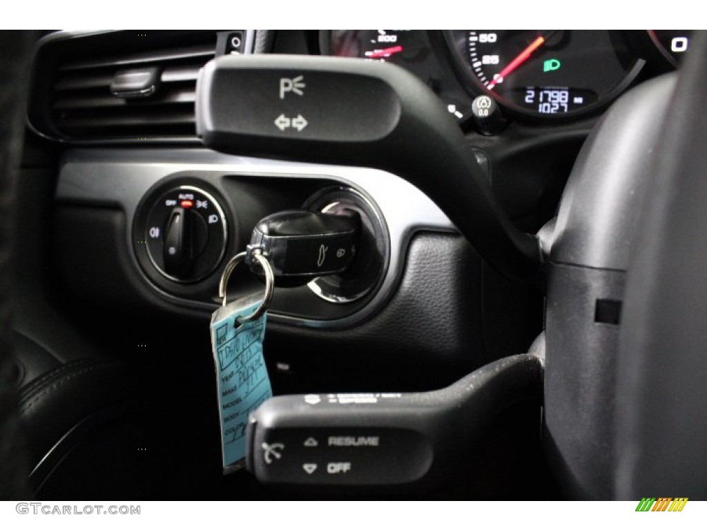 2013 911 Carrera Coupe - Agate Grey Metallic / Black photo #15