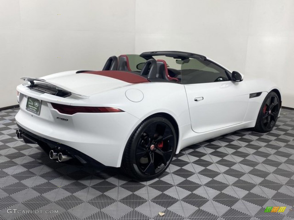 Fuji White 2023 Jaguar F-TYPE P450 Convertible Exterior Photo #145814516