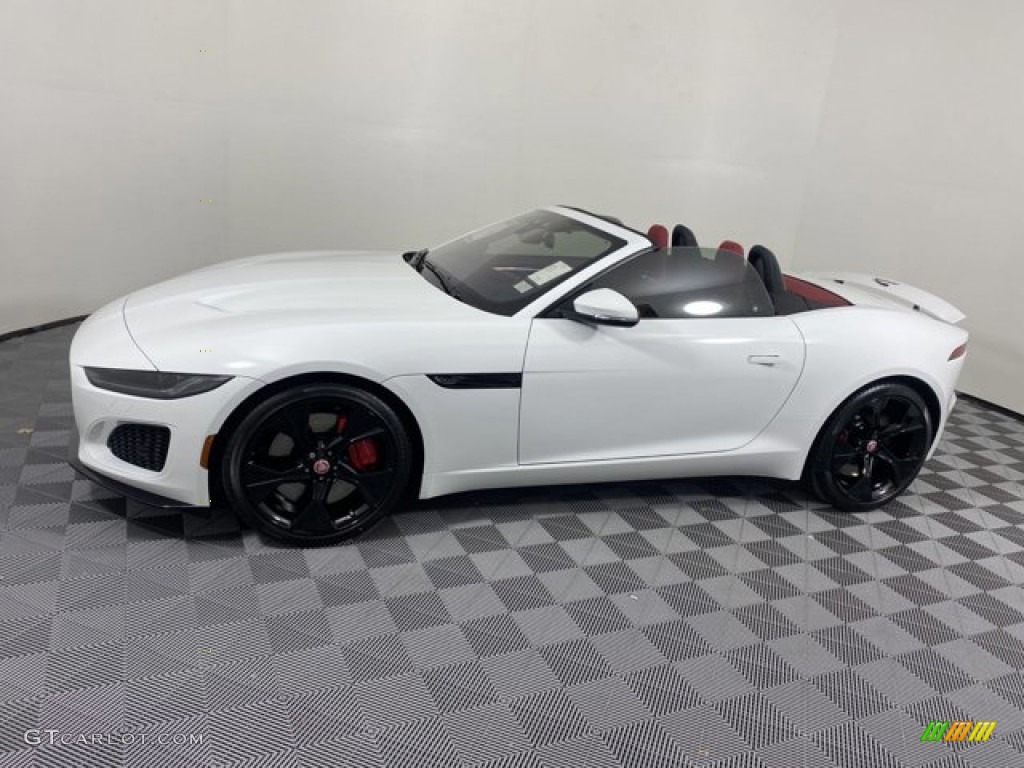 Fuji White 2023 Jaguar F-TYPE P450 Convertible Exterior Photo #145814582