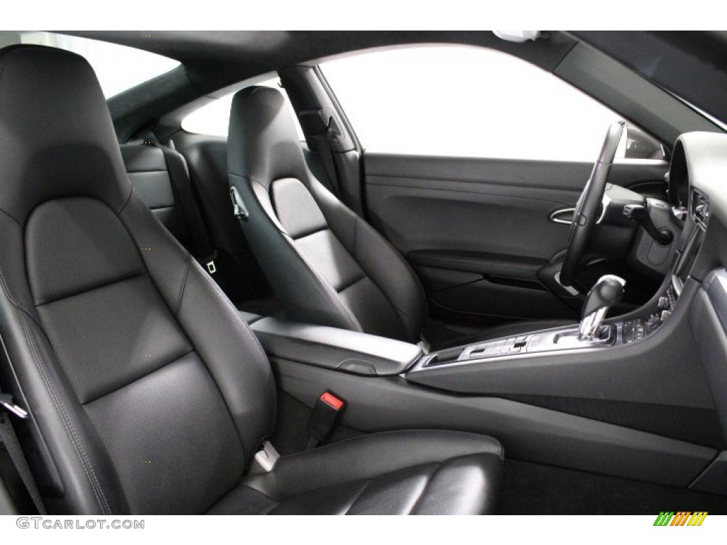 2013 911 Carrera Coupe - Agate Grey Metallic / Black photo #30