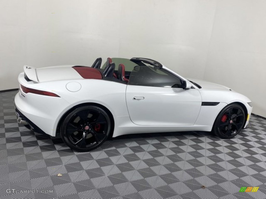 Fuji White 2023 Jaguar F-TYPE P450 Convertible Exterior Photo #145814690