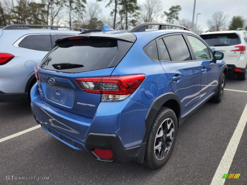 2020 Crosstrek 2.0 Premium - Quartz Blue Pearl / Gray photo #5