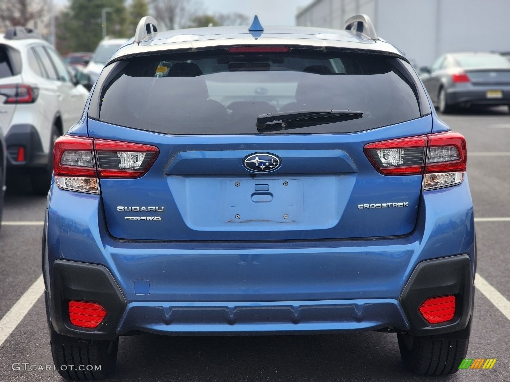 2020 Crosstrek 2.0 Premium - Quartz Blue Pearl / Gray photo #6