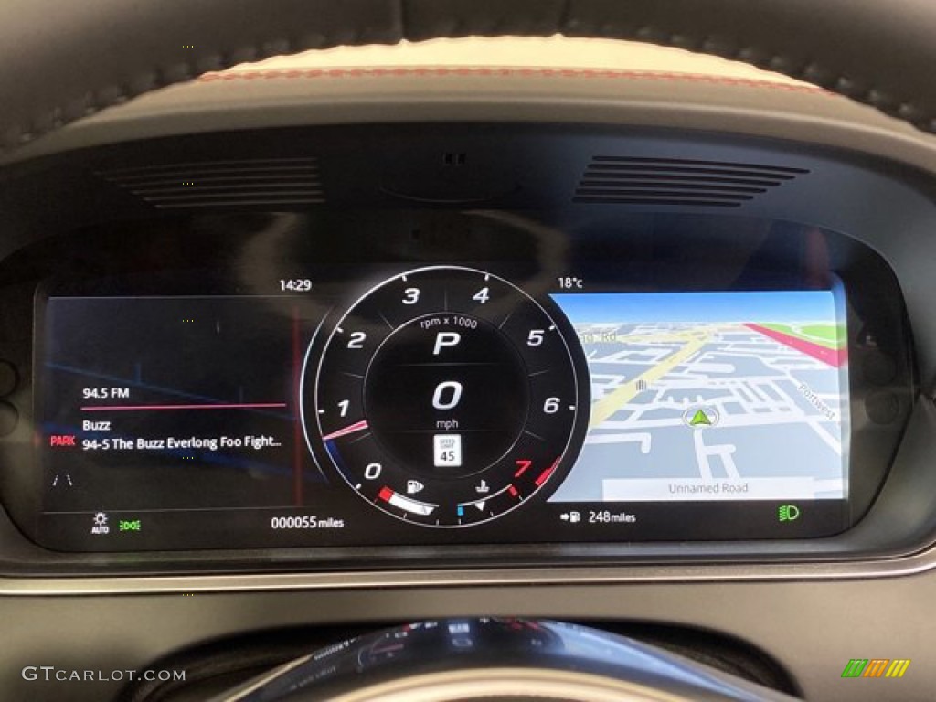 2023 Jaguar F-TYPE P450 Convertible Gauges Photos