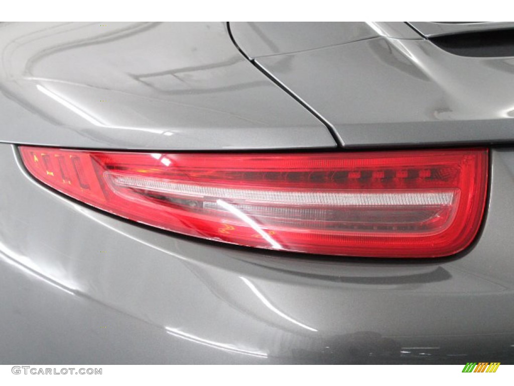 2013 911 Carrera Coupe - Agate Grey Metallic / Black photo #36