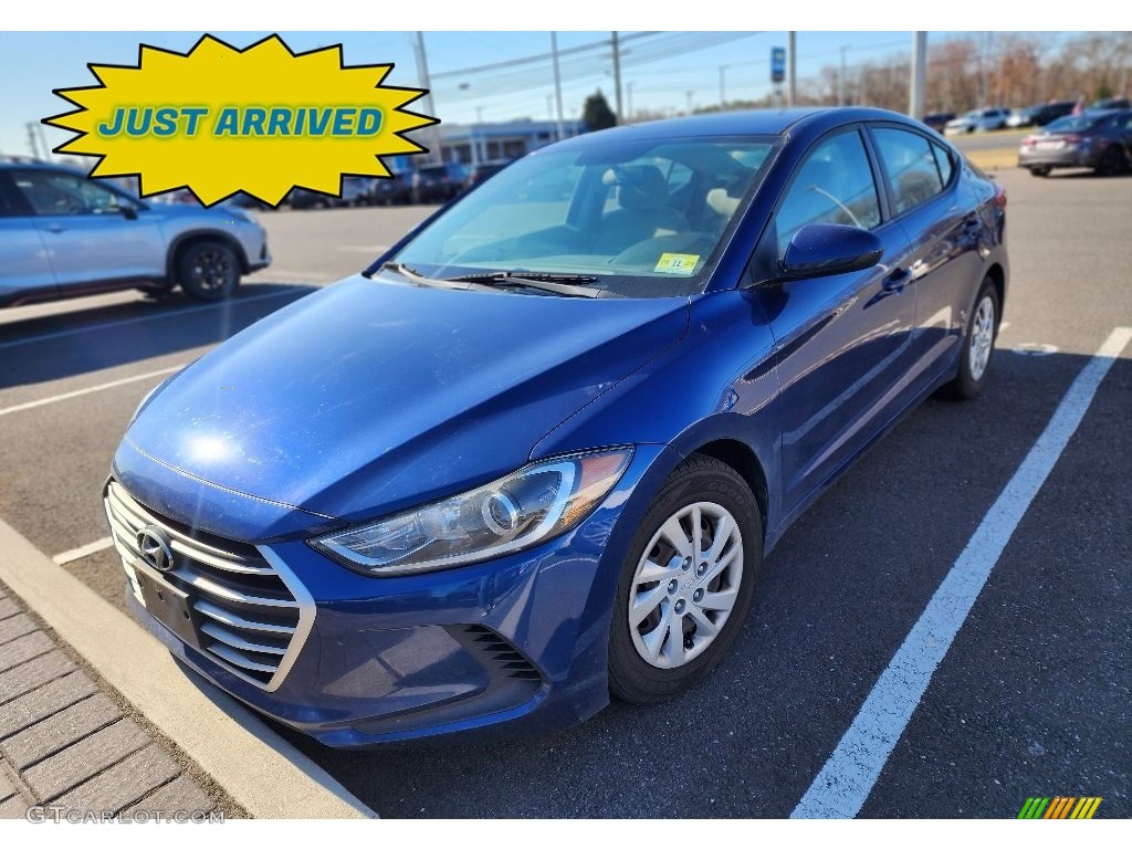 2017 Elantra SE - Lakeside Blue / Gray photo #1