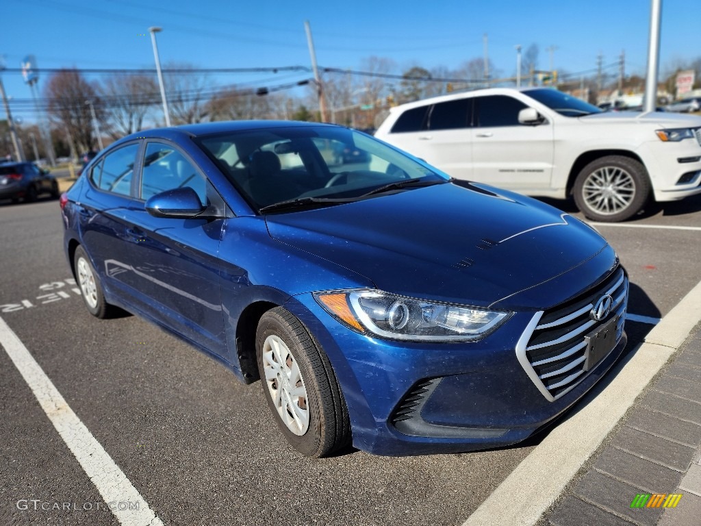 2017 Elantra SE - Lakeside Blue / Gray photo #3