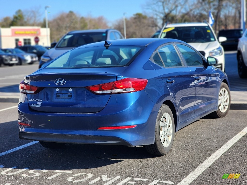 2017 Elantra SE - Lakeside Blue / Gray photo #4
