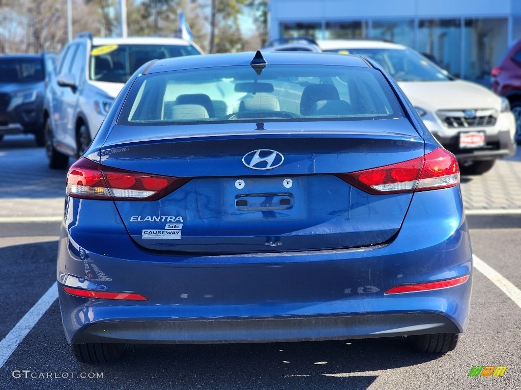 2017 Elantra SE - Lakeside Blue / Gray photo #5