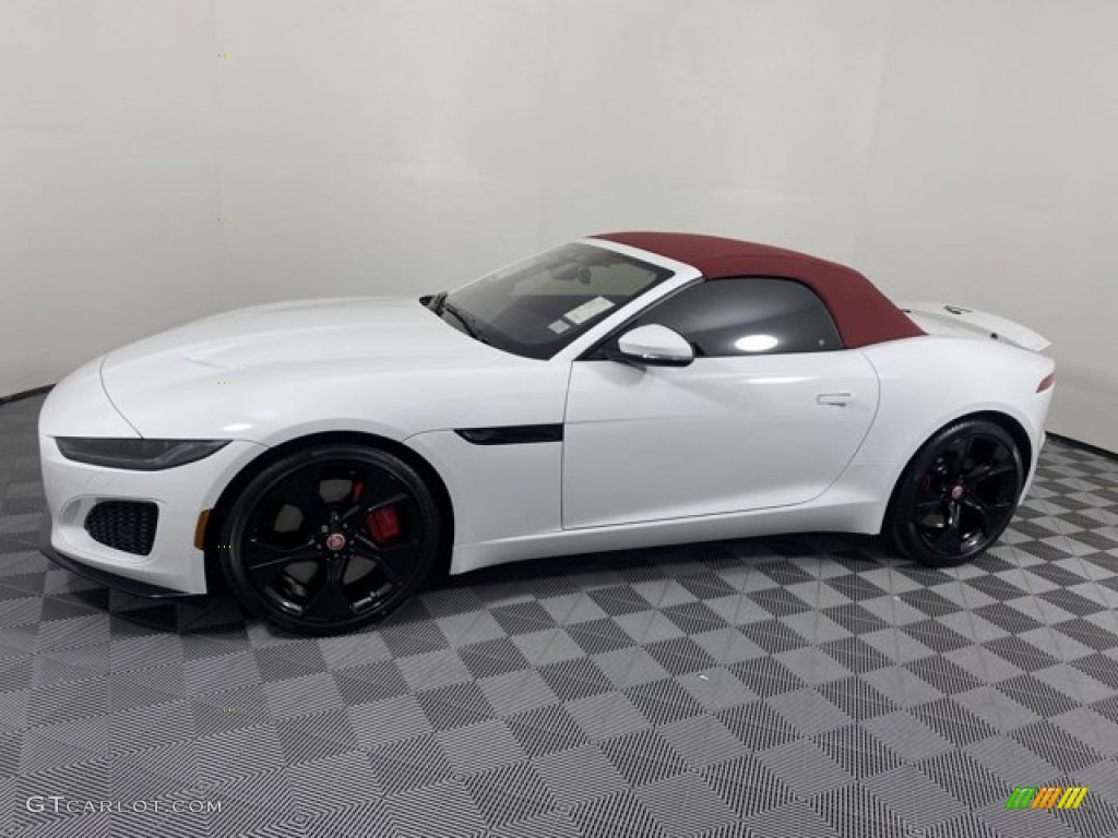 Fuji White 2023 Jaguar F-TYPE P450 Convertible Exterior Photo #145814975