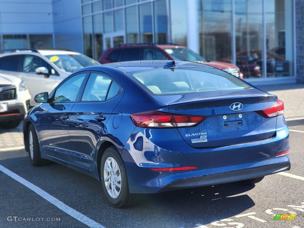 2017 Elantra SE - Lakeside Blue / Gray photo #6