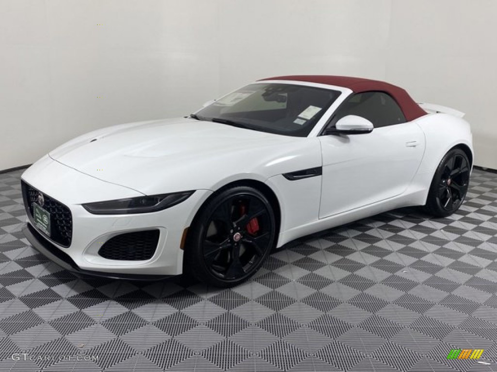 Fuji White 2023 Jaguar F-TYPE P450 Convertible Exterior Photo #145814999