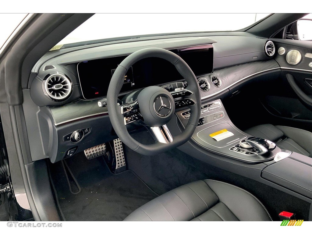 Black Interior 2023 Mercedes-Benz E 450 Cabriolet Photo #145815014