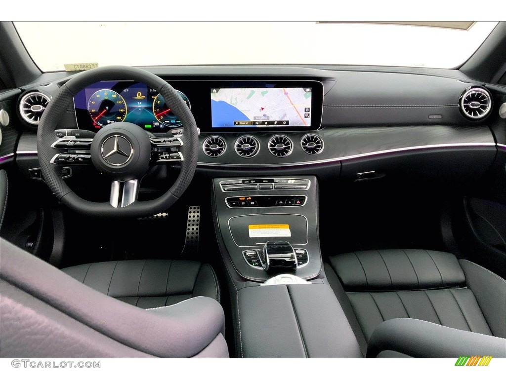 2023 Mercedes-Benz E 450 Cabriolet Black Dashboard Photo #145815077