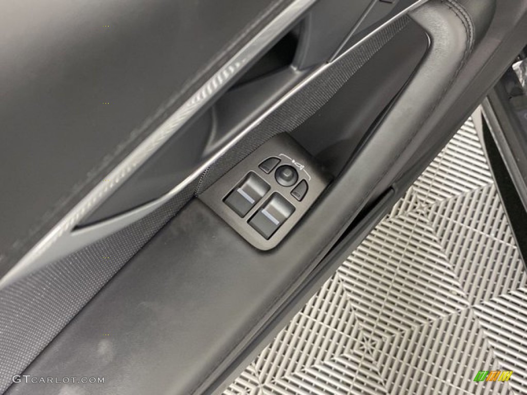 2023 Jaguar F-TYPE P450 AWD R-Dynamic Coupe Ebony Door Panel Photo #145815284