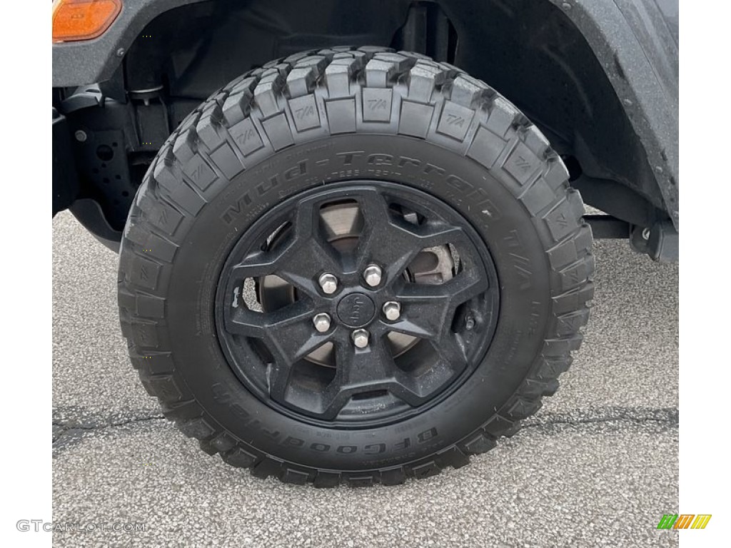 2021 Gladiator Willys 4x4 - Granite Crystal Metallic / Black photo #13