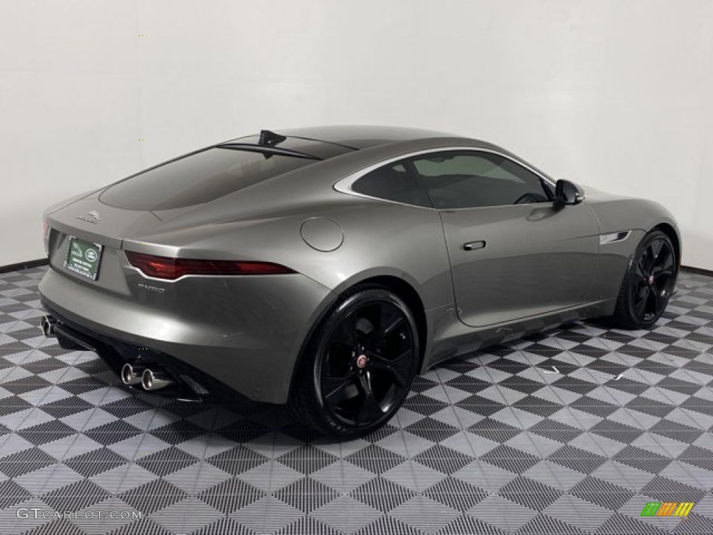 Silicon Silver Premium Metallic 2023 Jaguar F-TYPE P450 Coupe Exterior Photo #145815557