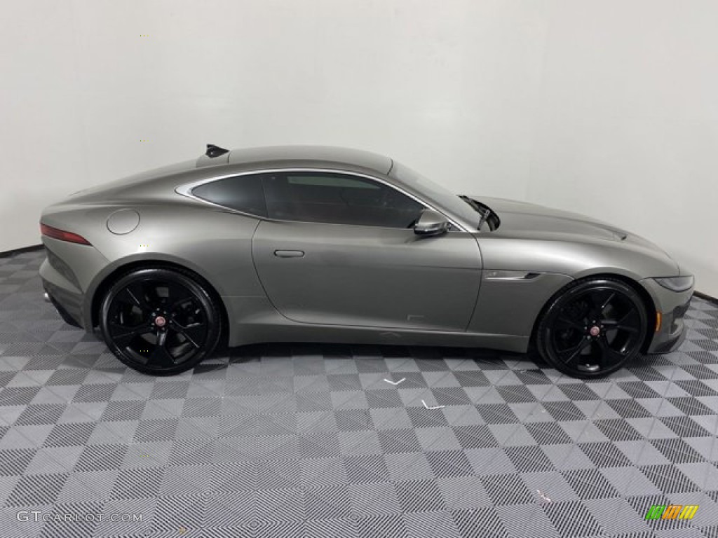 Silicon Silver Premium Metallic 2023 Jaguar F-TYPE P450 Coupe Exterior Photo #145815713
