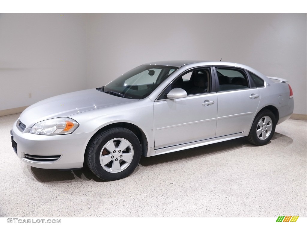 2009 Impala LT - Silver Ice Metallic / Ebony photo #3