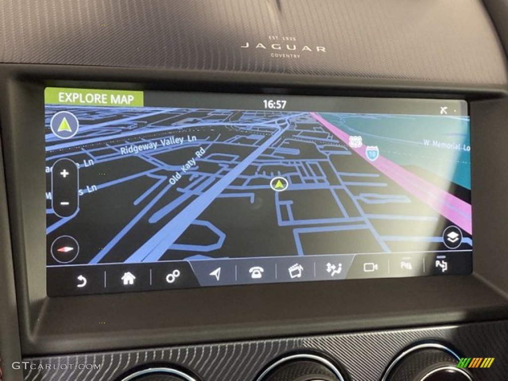 2023 Jaguar F-TYPE P450 AWD R-Dynamic Coupe Navigation Photos