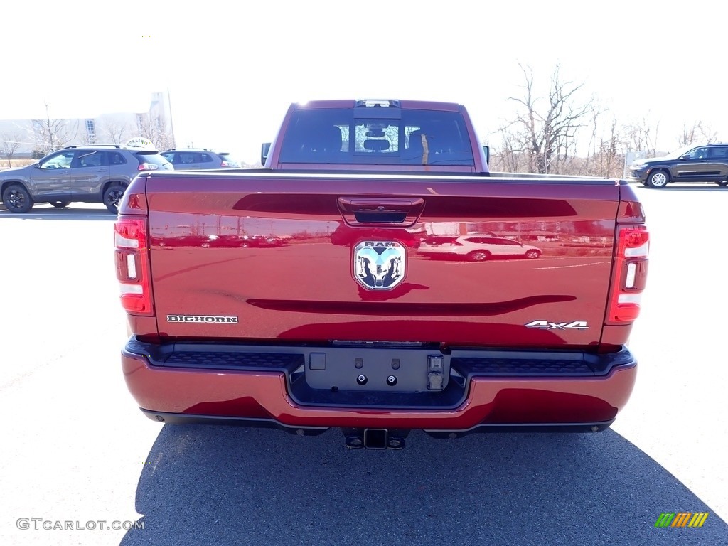 2023 3500 Big Horn Crew Cab 4x4 - Delmonico Red Pearl / Black photo #4