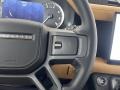 Vintage Tan/Ebony 2023 Land Rover Defender 130 X Steering Wheel