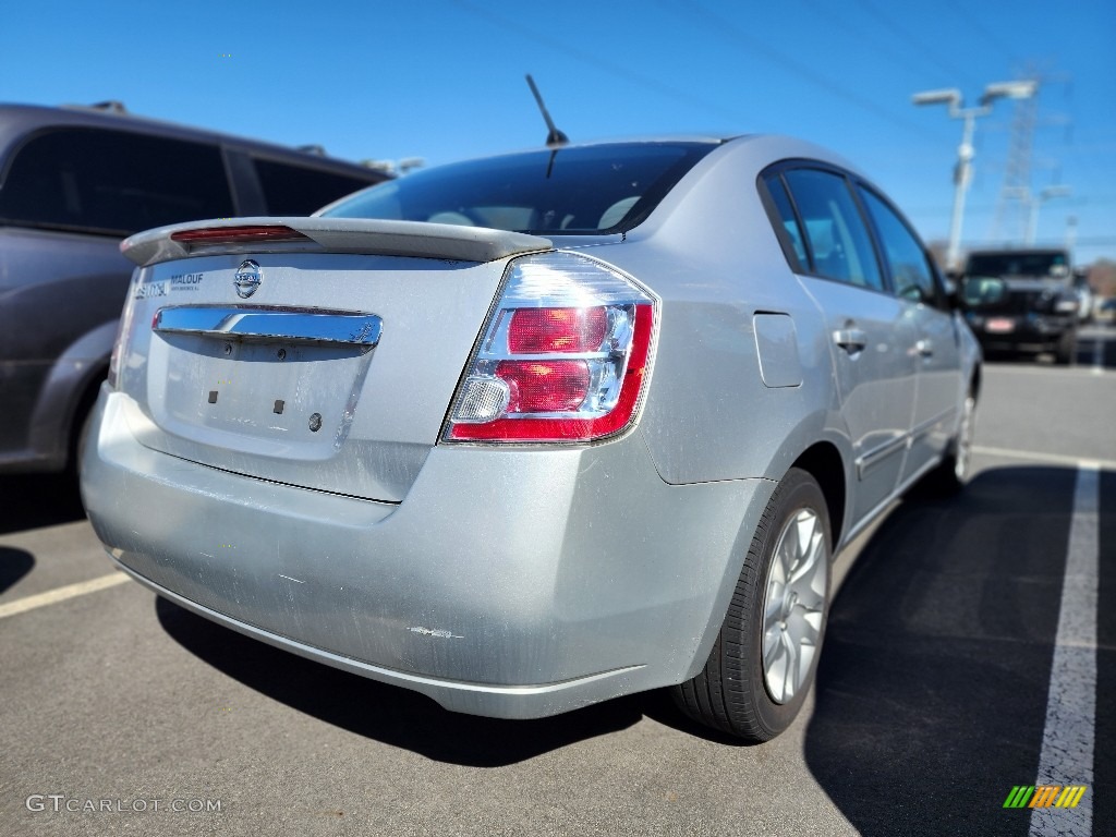 2011 Sentra 2.0 S - Brilliant Silver Metallic / Charcoal photo #5