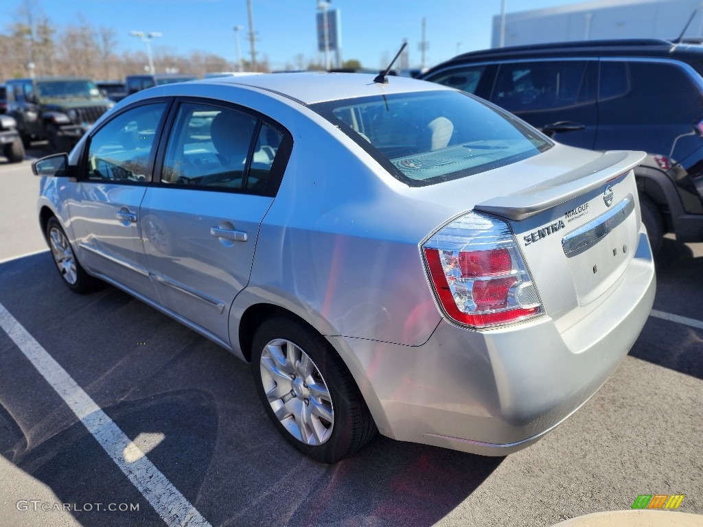2011 Sentra 2.0 S - Brilliant Silver Metallic / Charcoal photo #6