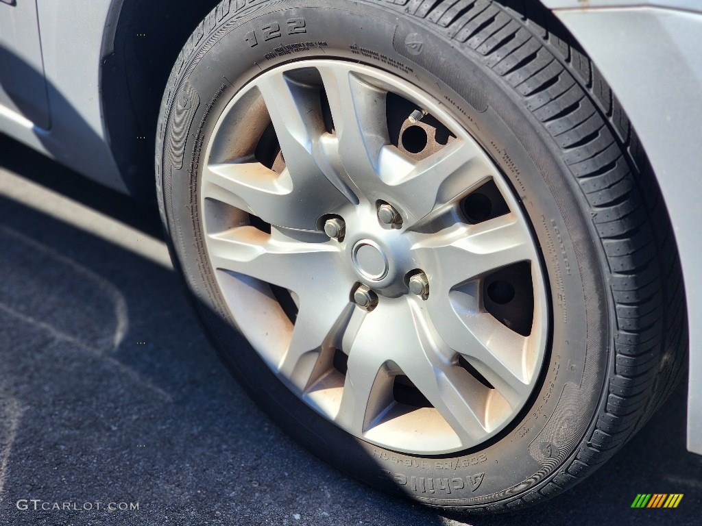 2011 Sentra 2.0 S - Brilliant Silver Metallic / Charcoal photo #7