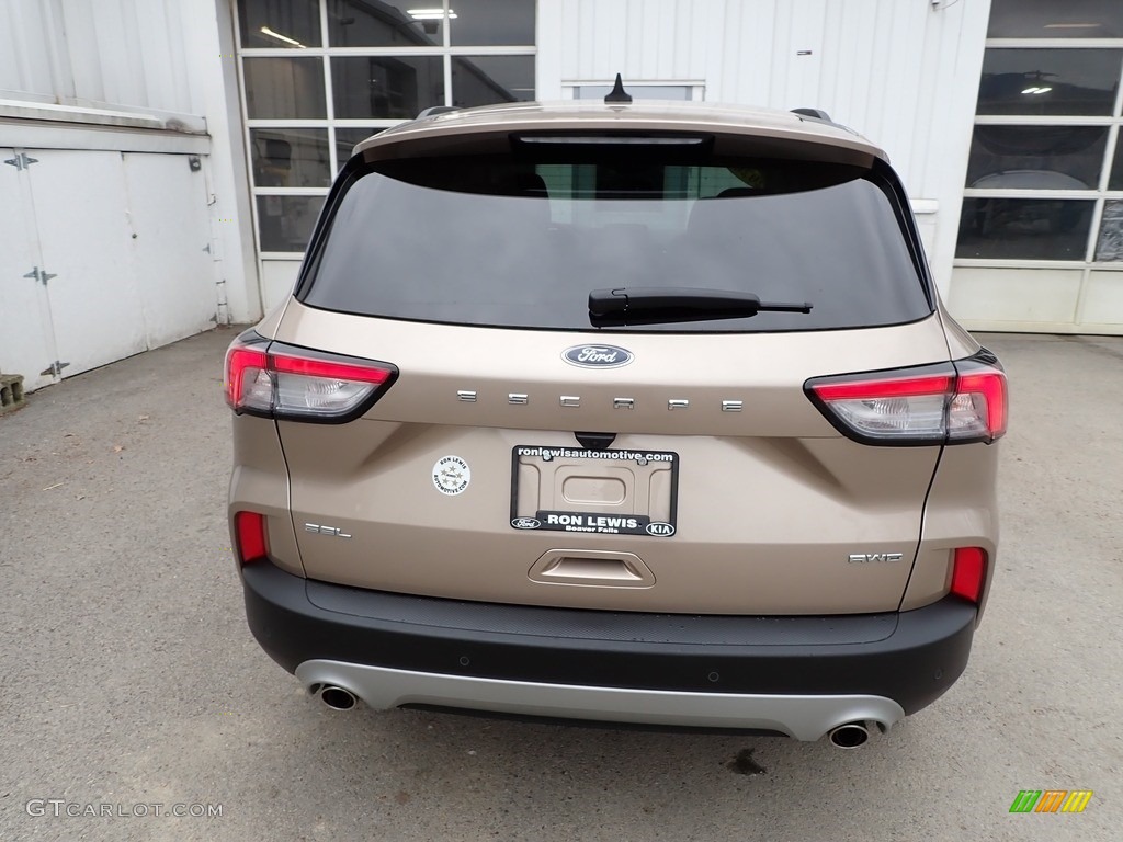 2020 Escape SEL 4WD - Desert Gold Metallic / Ebony Black photo #3