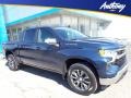 Northsky Blue Metallic 2023 Chevrolet Silverado 1500 LT Crew Cab 4x4