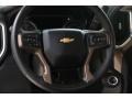 Jet Black Steering Wheel Photo for 2022 Chevrolet Silverado 2500HD #145817549