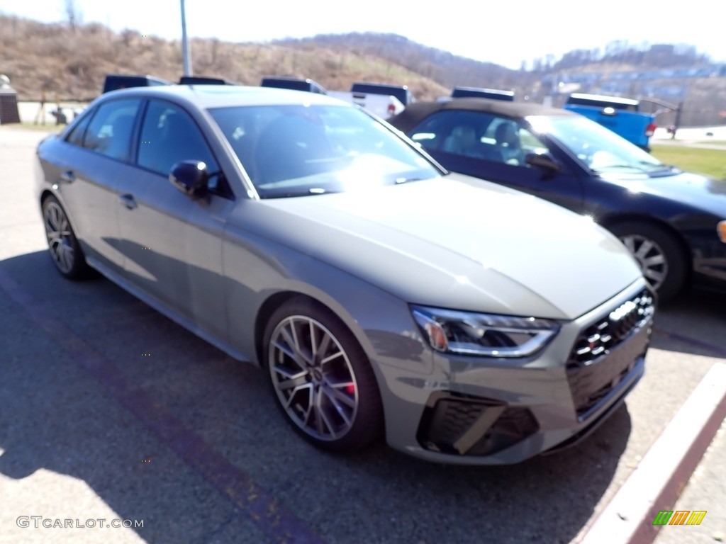 Quantum Gray 2022 Audi S4 3.0T Premium Plus quattro Exterior Photo #145817585