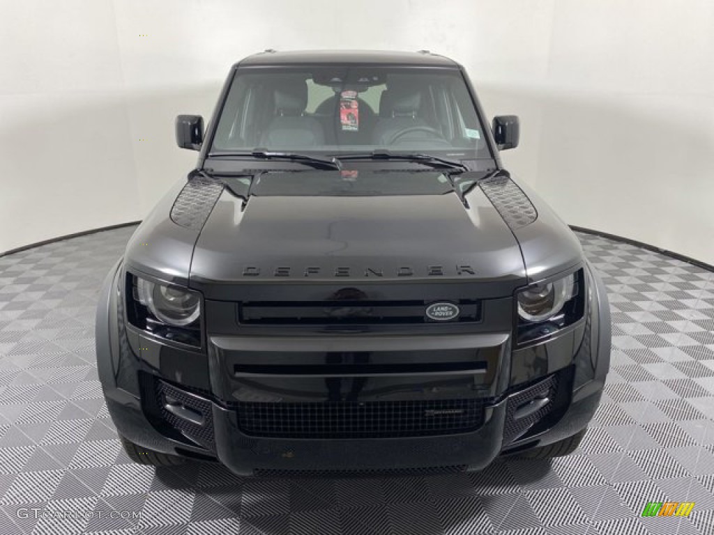Santorini Black Metallic 2023 Land Rover Defender 130 X-Dynamic SE Exterior Photo #145817657