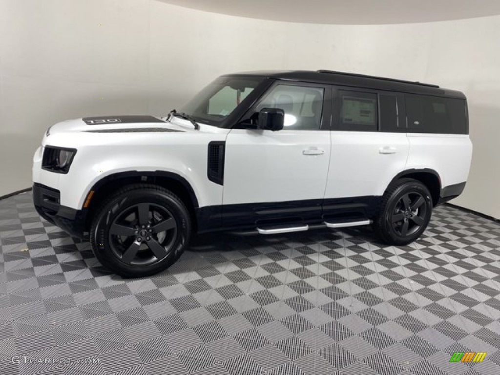 Fuji White 2023 Land Rover Defender 130 X-Dynamic SE Exterior Photo #145818125